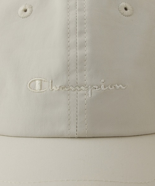 Champion（チャンピオン）の「【KIDS】【Champion/チャンピオン別注】Long visor cap/遮熱・リンクコーデ（サンバイザー・キッズ・チャコールグレー/イエロー系その他/キナリ・FREE）」の10枚目の写真