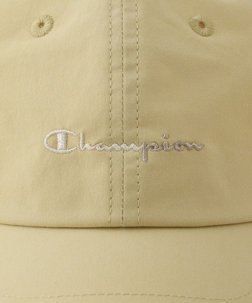 Champion（チャンピオン）の「【KIDS】【Champion/チャンピオン別注】Long visor cap/遮熱・リンクコーデ（サンバイザー・キッズ・チャコールグレー/イエロー系その他/キナリ・FREE）」の16枚目の写真