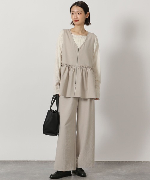 LAKOLE(ラコレ)の「サップVTGZIPべスト / 654330(ベスト・レディース・ライトベージュ/その他2/チャコール/その他1・FREE)」の15枚目の写真