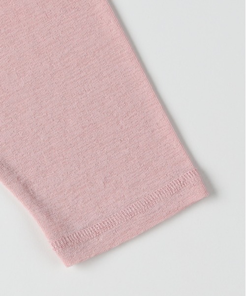 Right-on（ライトオン）の「【HONEYSUCKLE ROSE】シアーラウンドヘム長袖Tシャツ (ビッグシルエット / レイヤード / 速乾素材)（Tシャツ/カットソー・レディース・オフホワイト/ダークグレー/イエロー/ピンク・L/M）」の7枚目の写真