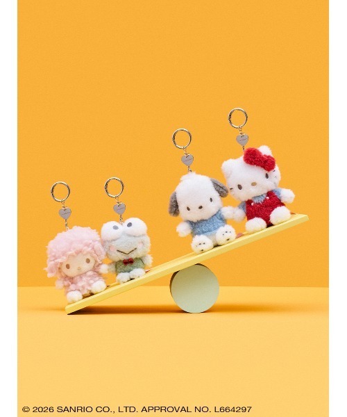 サンリオハウス　ぬいぐるみチャーム sanrio house オリジナルぬいぐるみチャーム（キーケース/キー