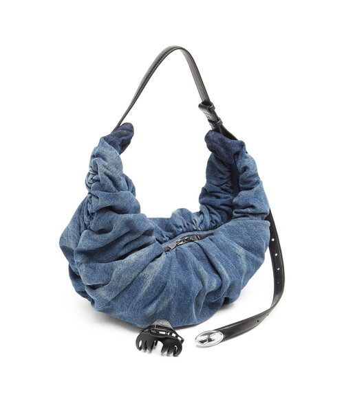 DIESEL(ディーゼル)の「ウィメンズ ホーボーバッグ L GRAB-D HOBO L(ショルダーバッグ・レディース・インディゴブルー・UNI)」の6枚目の写真