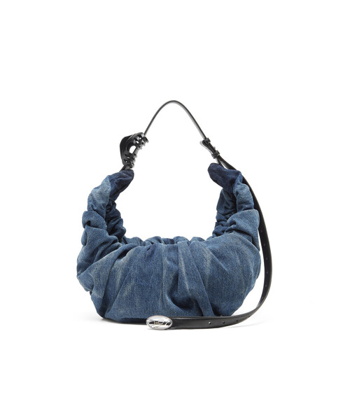 DIESEL(ディーゼル)の「ウィメンズ ホーボーバッグ L GRAB-D HOBO L(ショルダーバッグ・レディース・インディゴブルー・UNI)」の8枚目の写真