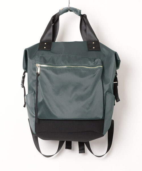 Scrap Book（スクラップブック）の「【Scrap Book】トート＆リュック（バックパック/リュック・レディース・グレー/グレー系その他/ブラック・FREE）」の3枚目の写真