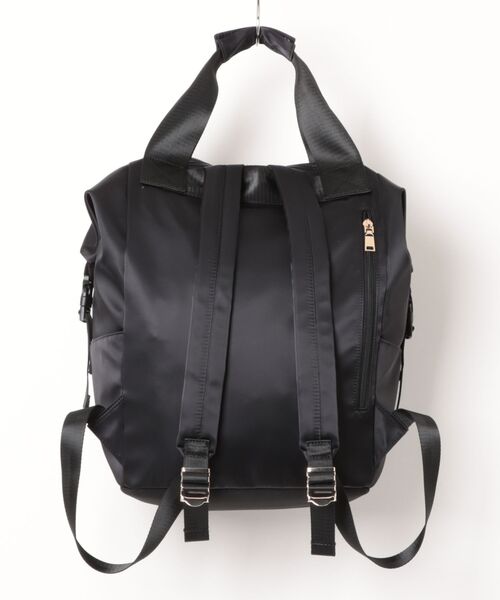 Scrap Book（スクラップブック）の「【Scrap Book】トート＆リュック（バックパック/リュック・レディース・グレー/グレー系その他/ブラック・FREE）」の6枚目の写真