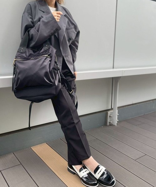 Scrap Book（スクラップブック）の「【Scrap Book】トート＆リュック（バックパック/リュック・レディース・グレー/グレー系その他/ブラック・FREE）」の11枚目の写真