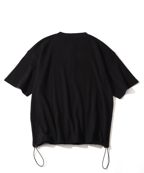 KANGOL(カンゴール)の「【KANGOL/カンゴール】別注 ワッフル ロゴ刺繍 ヘンリーネック Tシャツ(Tシャツ/カットソー・メンズ・カーキ/ブラック/オフホワイト/チャコールグレー/アッシュグレー/ネイビー・M/XL/L)」の13枚目の写真