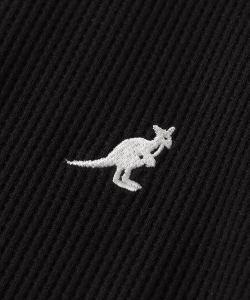 KANGOL(カンゴール)の「【KANGOL/カンゴール】別注 ワッフル ロゴ刺繍 ヘンリーネック Tシャツ(Tシャツ/カットソー・メンズ・カーキ/ブラック/オフホワイト/チャコールグレー/アッシュグレー/ネイビー・M/XL/L)」の21枚目の写真