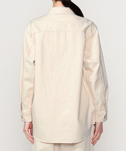 DANTON | カツラギコットン ロングシャツジャケット WOMEN（その他