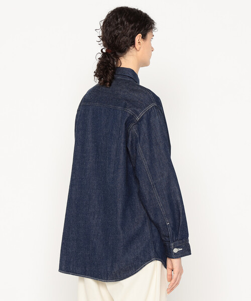 Women's Denim Shirt Jacket（デニムジャケット）｜DANTON（ダントン