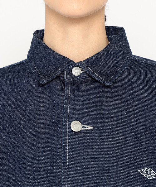 Women's Denim Shirt Jacket（デニムジャケット）｜DANTON（ダントン