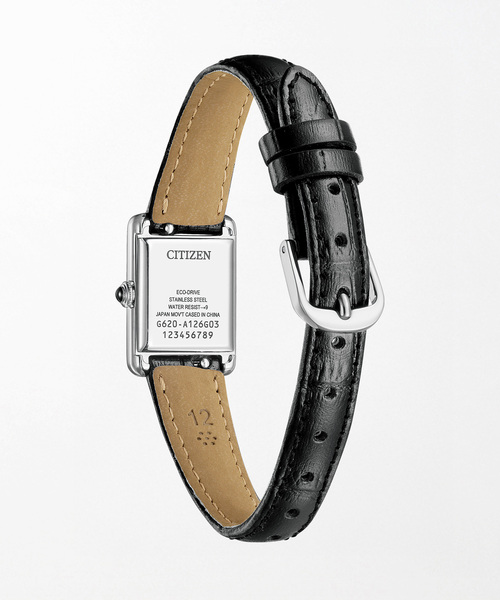 CITIZEN（シチズン）の「CITIZEN Kii Classic Square EG2790-12A Silver（アナログ腕時計・レディース・シルバー・FREE）」の3枚目の写真