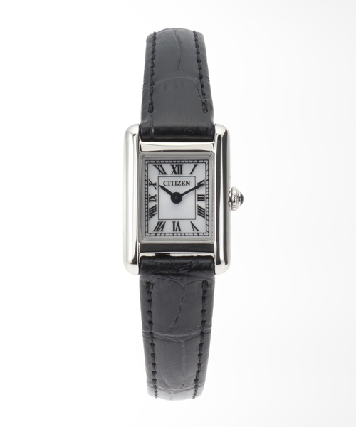 CITIZEN（シチズン）の「CITIZEN Kii Classic Square EG2790-12A Silver（アナログ腕時計・レディース・シルバー・FREE）」の6枚目の写真