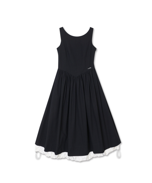 MICHIKO LONDON(ミチコ ロンドン)の「ヘムストリングレイヤードドレス ブラック(ワンピース・レディース・その他・SMALL/MEDIUM)」の2枚目の写真