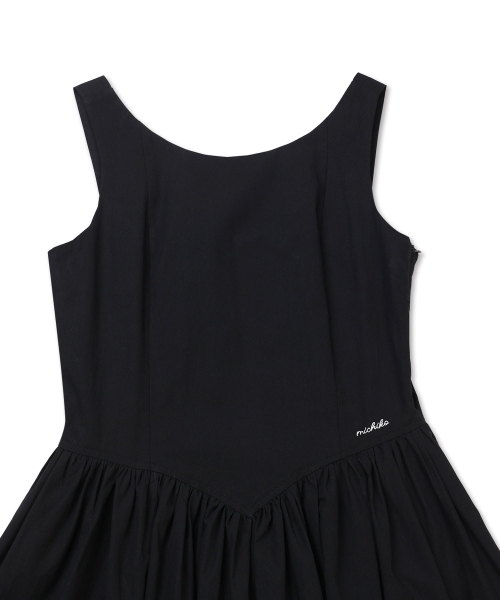 MICHIKO LONDON(ミチコ ロンドン)の「ヘムストリングレイヤードドレス ブラック(ワンピース・レディース・その他・SMALL/MEDIUM)」の3枚目の写真