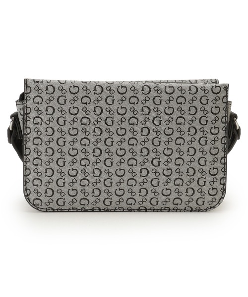 Guess(ゲス)の「BURNABY Mini Crossbody Flap ショルダーバッグ(ショルダーバッグ・レディース・ホワイト/ブラック・ONE SIZE)」の3枚目の写真