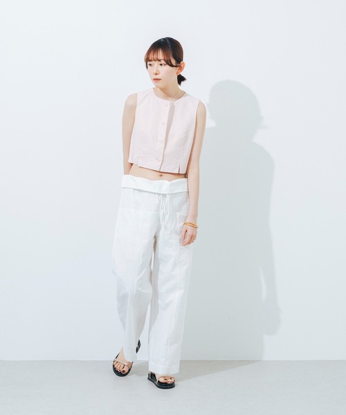 EVOL(イーボル)の「【S-LLサイズ展開・軽量】ストラップストーンフラットサンダル JA5938(サンダル・レディース・ブラック/ネイビー/ベージュ/グレー・LL/L/M/S)」の14枚目の写真