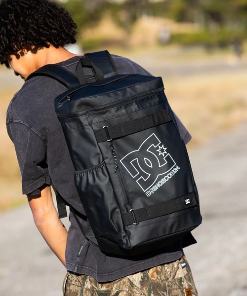 DC SHOES（ディーシーシューズ）の「DC SHOES メンズ 26 QUONSETT 30L バックパック【2026年春夏モデル】/30リッターリュックサック（バックパック/リュック・メンズ・ブラック系その他/ブラック・FREE）」の4枚目の写真