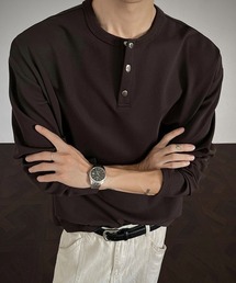 Ressaca（レサーカ）の「スナップボタンヘンリーネックロンT（Tシャツ/カットソー）」