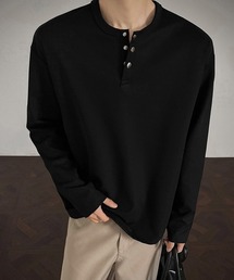 Ressaca（レサーカ）の「スナップボタンヘンリーネックロンT（Tシャツ/カットソー）」