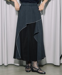 MARECHAL TERRE | コンビネーションデザインスカート(スカート)