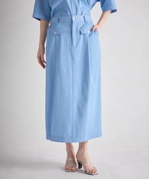 ATS（エーティーエス）の「ポケットデニムスカート（スカート）」