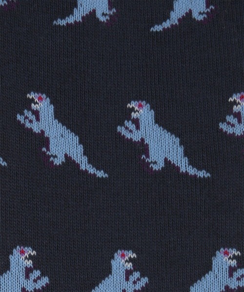 Paul Smith（ポールスミス）の「“Dino” ソックス【250627 CS】（ソックス/靴下・メンズ・ネイビー/グレー・25-27）」の4枚目の写真