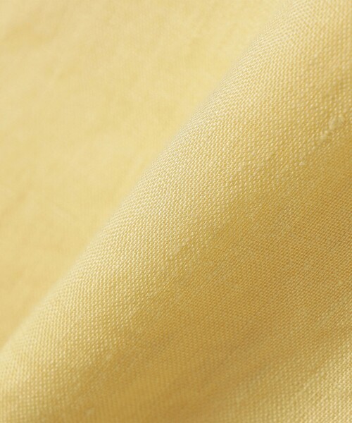SHIPS Colors(シップス カラーズ)の「SHIPS Colors:〈洗濯機可能〉ユーロリネン (EURO Linen) ドロスト シャツ2◇(シャツ/ブラウス・レディース・ライトブルー/イエロー/ブラック/ブルー/オフホワイト・ONE SIZE)」の13枚目の写真