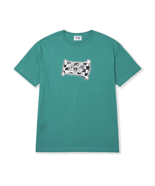 THE SCOT WRECK(ザ スコットレック)の「LOGO TEE (Green)(Tシャツ/カットソー・メンズ・グリーン・MEDIUM/LARGE/X-LARGE/SMALL)」の1枚目の写真