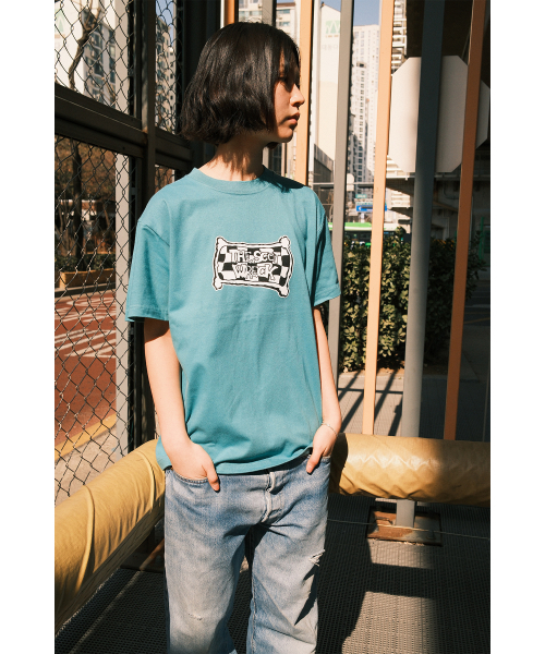 THE SCOT WRECK(ザ スコットレック)の「LOGO TEE (Green)(Tシャツ/カットソー・メンズ・グリーン・MEDIUM/LARGE/X-LARGE/SMALL)」の4枚目の写真