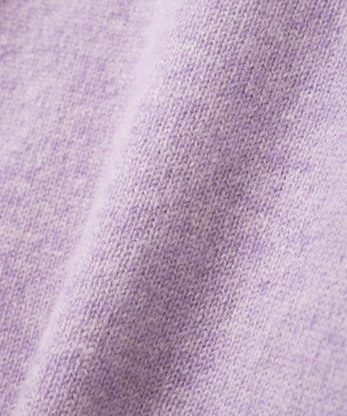 KNITTED（ニッティド）の「シェギドック ウール100% ラウンドニット LAVENDER（ニット/セーター・レディース・その他・LARGE/MEDIUM/X-LARGE）」の16枚目の写真
