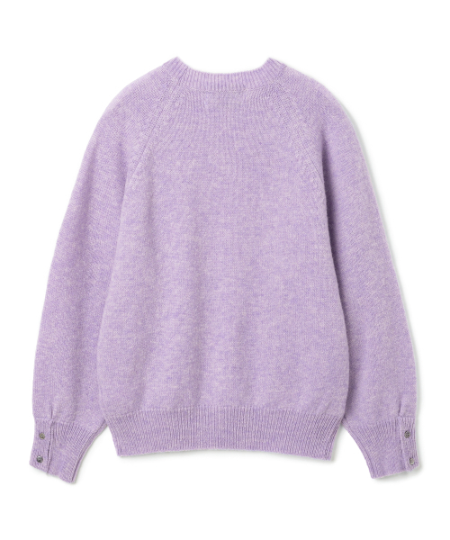 KNITTED（ニッティド）の「シェギドック ウール100% ラウンドニット LAVENDER（ニット/セーター・レディース・その他・LARGE/MEDIUM/X-LARGE）」の17枚目の写真