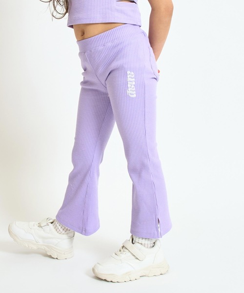 ANAP kids(アナップキッズ)の「フレア リブパンツ【セットアップ対応】(その他パンツ・キッズ・ブラック/マルチ/ラベンダー・110/130/120)」の12枚目の写真