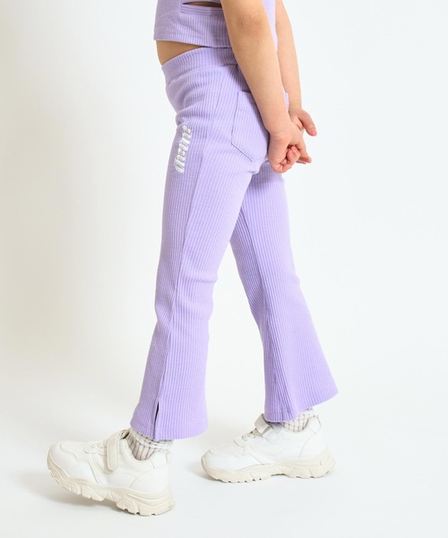ANAP kids(アナップキッズ)の「フレア リブパンツ【セットアップ対応】(その他パンツ・キッズ・ブラック/マルチ/ラベンダー・110/130/120)」の13枚目の写真