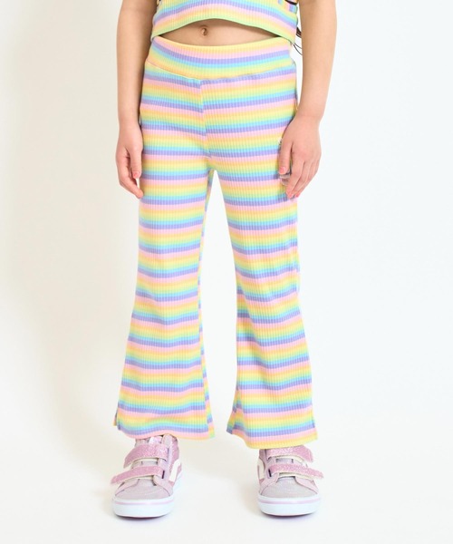 ANAP kids(アナップキッズ)の「フレア リブパンツ【セットアップ対応】(その他パンツ・キッズ・ブラック/マルチ/ラベンダー・110/130/120)」の17枚目の写真
