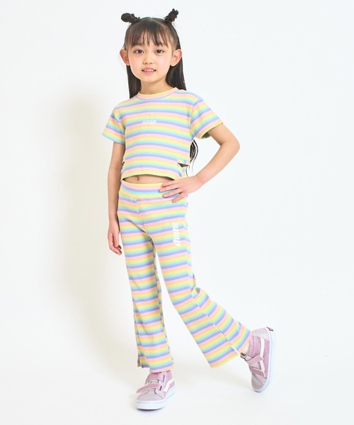 ANAP kids(アナップキッズ)の「フレア リブパンツ【セットアップ対応】(その他パンツ・キッズ・ブラック/マルチ/ラベンダー・110/130/120)」の19枚目の写真