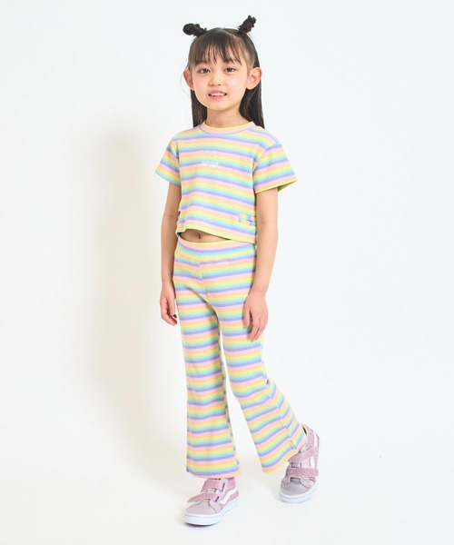 ANAP kids(アナップキッズ)の「フレア リブパンツ【セットアップ対応】(その他パンツ・キッズ・ブラック/マルチ/ラベンダー・110/130/120)」の20枚目の写真