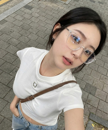 2CUBE（トゥキューブ）の「9203 (clear-eyewear)（メガネ）」