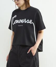 SPINDLE LOGO TUCK TEE