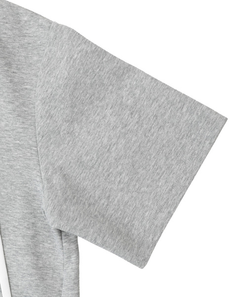 CONVERSE TOKYO(コンバーストウキョウ)の「SPINDLE LOGO TUCK TEE(Tシャツ/カットソー・レディース・ブラック/杢グレー/ホワイト・FREE)」の22枚目の写真