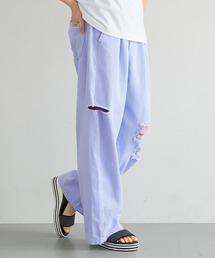 coca（coca）（コカ）の「キッズ　サイドカットダメージパンツ（デニムパンツ）」