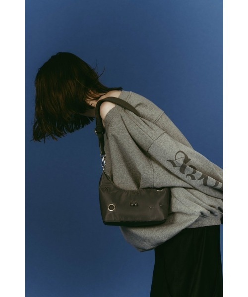 Knuth Marf（クヌースマーフ）の「pierce mini bag（ショルダーバッグ・レディース・ブラック/グレー・ONE SIZE）」の3枚目の写真