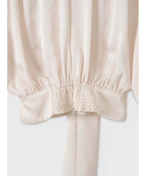 EIMY ISTOIRE(エイミーイストワール)の「EIMY MARIEE SATIN BLOUSE(シャツ/ブラウス・レディース・オフホワイト/ブラック・F)」の11枚目の写真