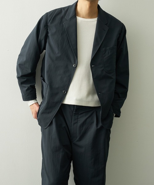 ナナミカ ALPHADRY Club Jacket テーラード ブラック ALPHADRY Club Jacket | nanamica(ナナミカ) / アウター スーツ