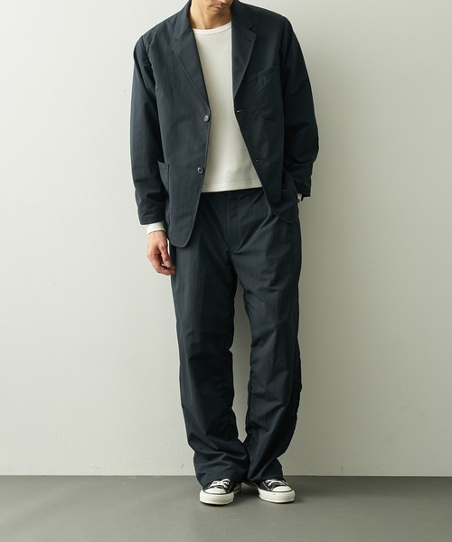 nanamica(ナナミカ)の「【nanamica/ナナミカ】ALPHADRY Club Jacket(テーラードジャケット・メンズ・ブラック/ダークネイビー・S/XS)」の6枚目の写真