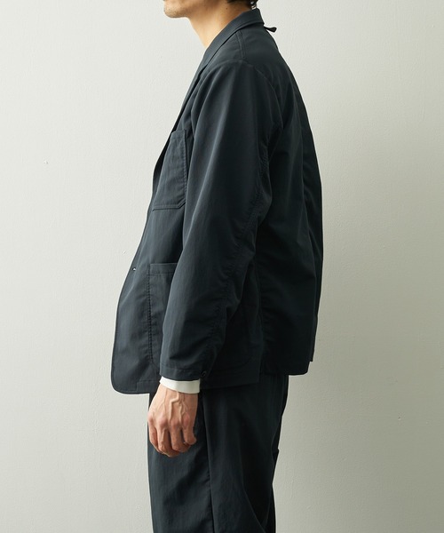 nanamica(ナナミカ)の「【nanamica/ナナミカ】ALPHADRY Club Jacket(テーラードジャケット・メンズ・ブラック/ダークネイビー・S/XS)」の7枚目の写真