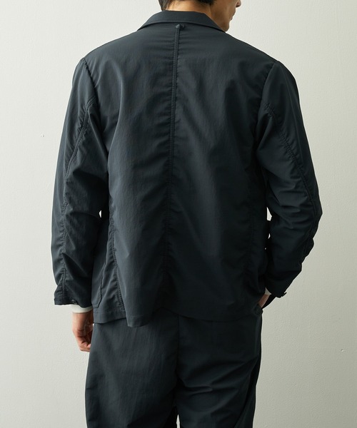 nanamica(ナナミカ)の「【nanamica/ナナミカ】ALPHADRY Club Jacket(テーラードジャケット・メンズ・ブラック/ダークネイビー・S/XS)」の8枚目の写真