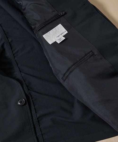 nanamica(ナナミカ)の「【nanamica/ナナミカ】ALPHADRY Club Jacket(テーラードジャケット・メンズ・ブラック/ダークネイビー・S/XS)」の17枚目の写真