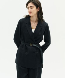 N.O.R.C（ノーク）の「【フレンチリネン】ダブルテーラードジャケット（テーラードジャケット）」