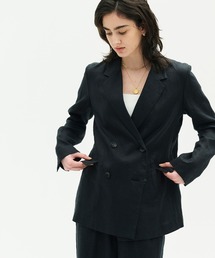 N.O.R.C（ノーク）の「【フレンチリネン】ダブルテーラードジャケット（テーラードジャケット）」